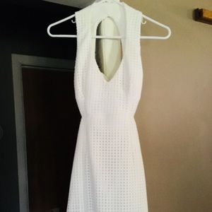 Juniors Size 3 white dress